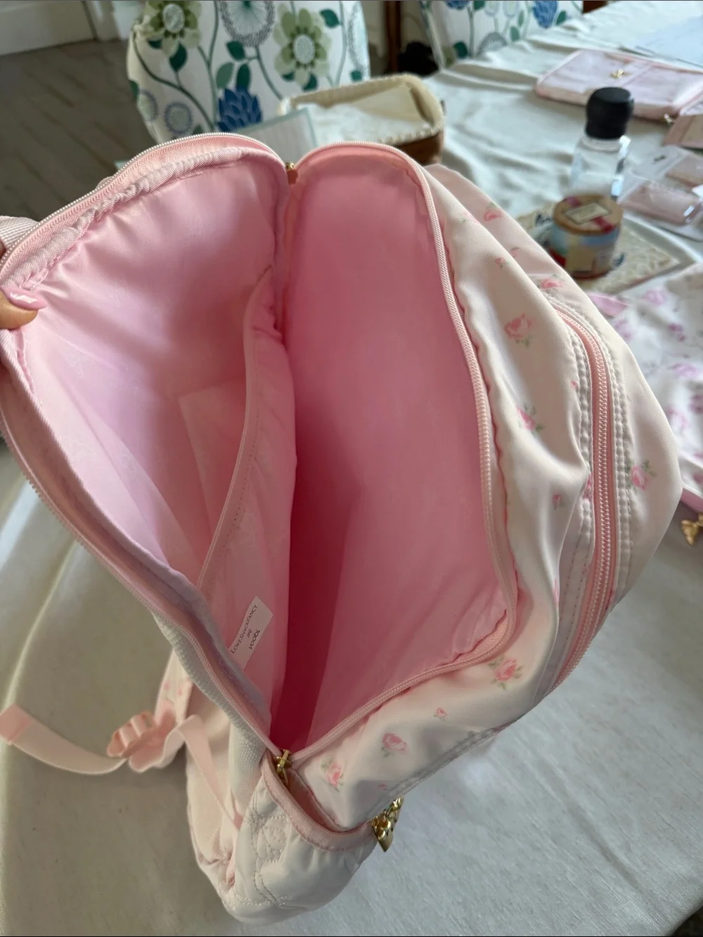 LoveShackFancy soft pink